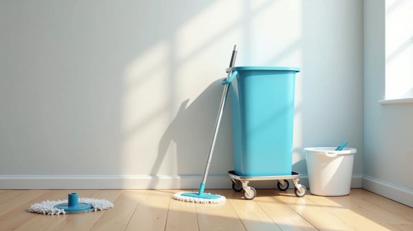Choisir un chariot de ménage professionnel pour optimiser l'entretien des sols